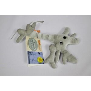 Giant Microbes Brain Cell Neuron Science Plush by Drew Oliver NEW WITH TAG